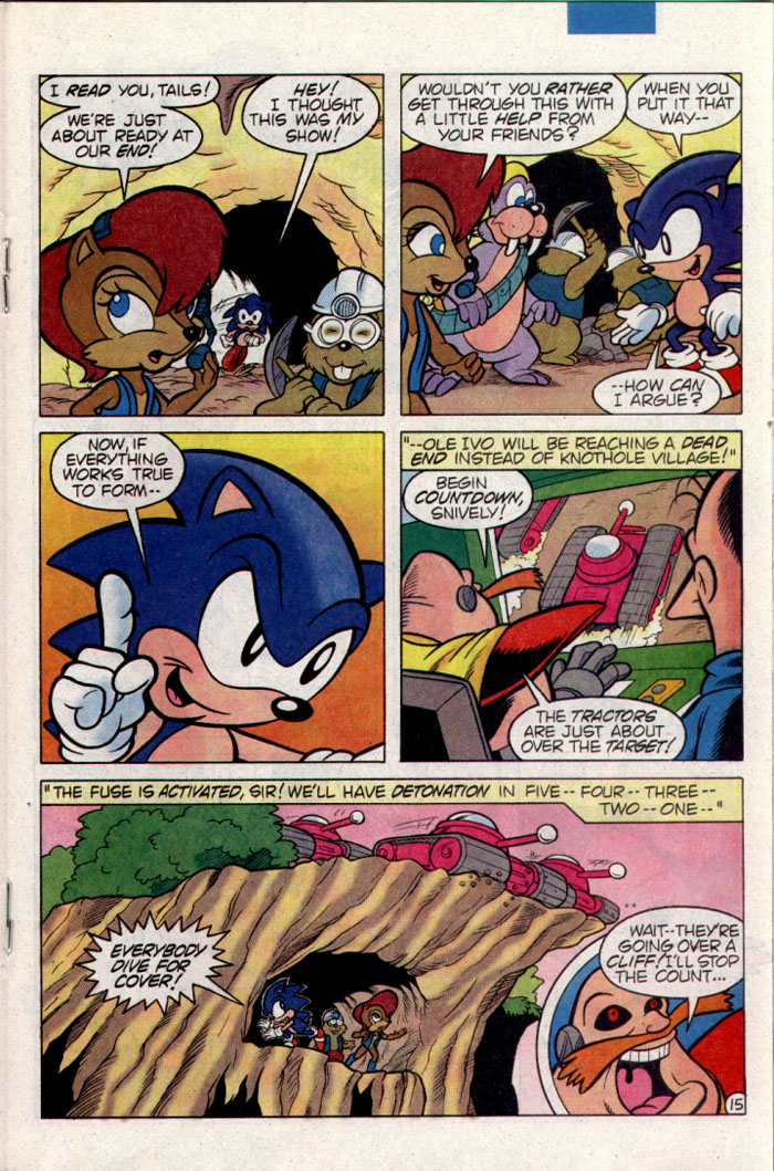 Sonic - Archie Adventure Series November 1995 Page 15